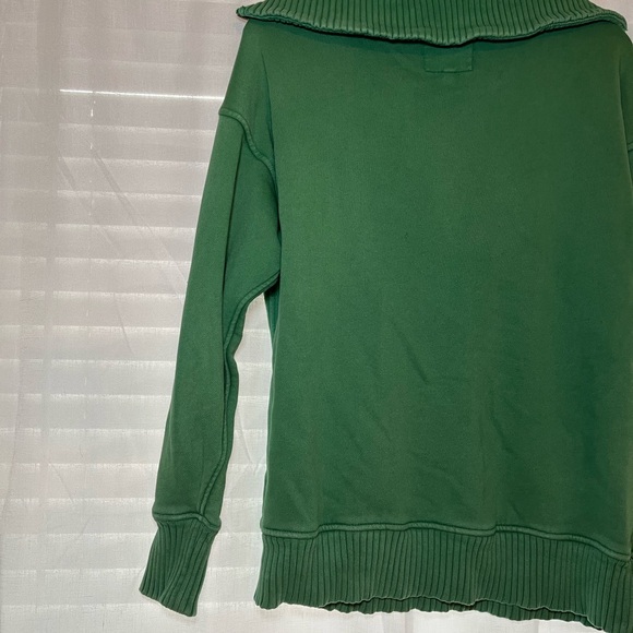 Aerie Green V-Neck Sweater - Picture 5 of 6